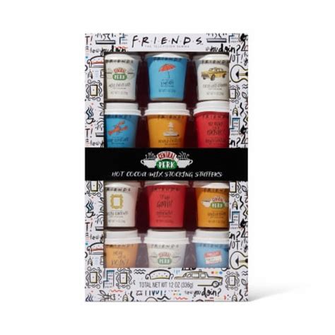 Friends Cup Of Cheer Hot Cocoa Stocking Stuffers Gift Set Set Of 12 1