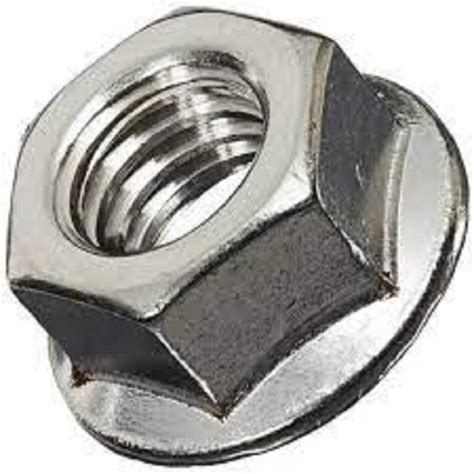 Mild Steel Ms Flange Nut Size 5mm To 10 Mm At Rs 90 Piece In Ludhiana