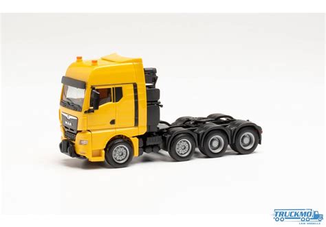 Herpa Man Tgx Gx Heavy Duty Tractor Yellow Truckmo Truck