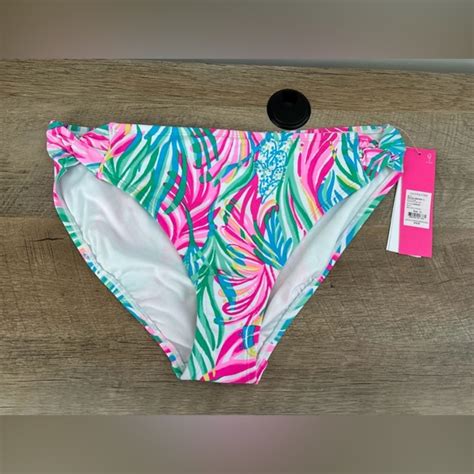 Lilly Pulitzer Swim Lilly Pulitzer Zarah Bikini Bottom Multi Sea Turtle Soiree Nwt Poshmark