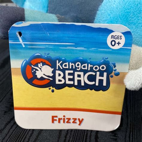 Kangaroo Beach Frizzy 20cm Plush Toy