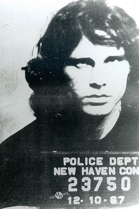 Jim Morrison Mug Shot Vertical Painting By Tony Rubino Fine Art America