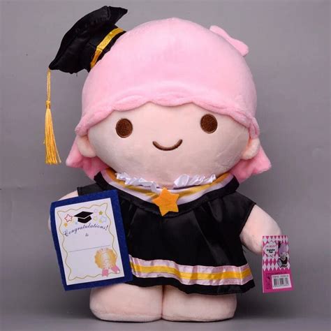 35cm Kawaii Sanrio Anime Hobby My Melody Kuromi Cinnamoroll Hello Kitty Graduation Large Plush