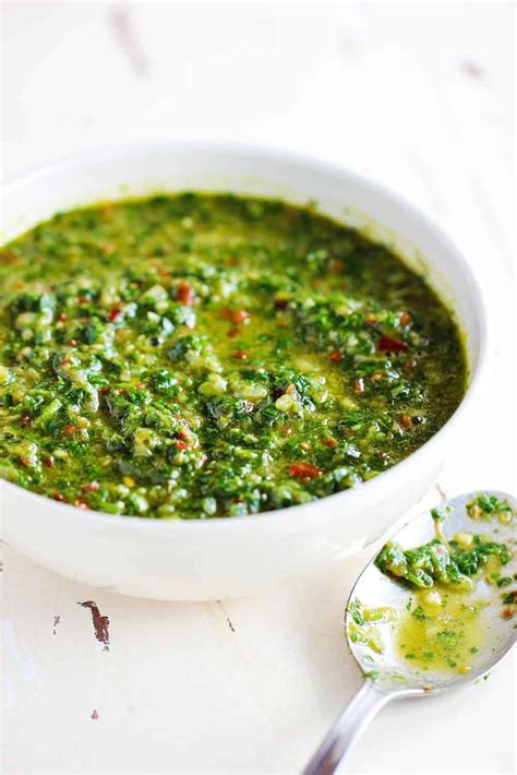 Best Chimichurri Sauce (With Video) | How To Feed A Loon