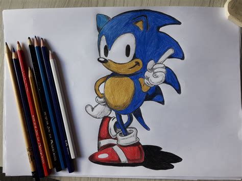 Como Desenhar O Sonic Passo A Passo