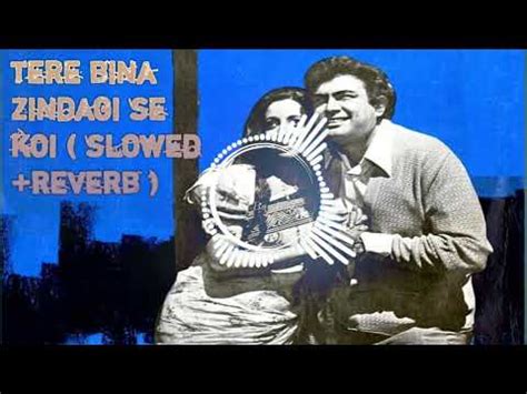 Tere Bina Zindagi Se Koi Shikwa To Nahi Slowed Reverb Old Is Gold