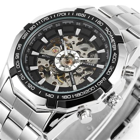 Skeleton Automatic Watch Mechanical Watches - WatchesWare.com