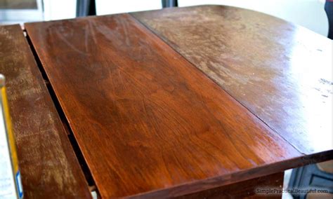 Restoring A Midcentury Table With Images Antique Furniture