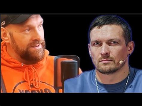 BREAKING NEWS TYSON FURY RESPONDS TO OLEKSANDR USYK THAT HE SHOULD BE