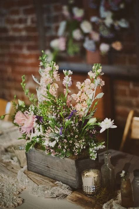 Best Wooden Box Wedding Centerpieces For Rustic Weddings Barn