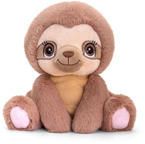 Peluche Keel Toys Paresseux Adoptable 25 Cm Keeleco