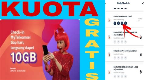 CARA MENDAPAT KAN KUOTA GRATIS DI APLIKASI MY TELKOMSEL YouTube