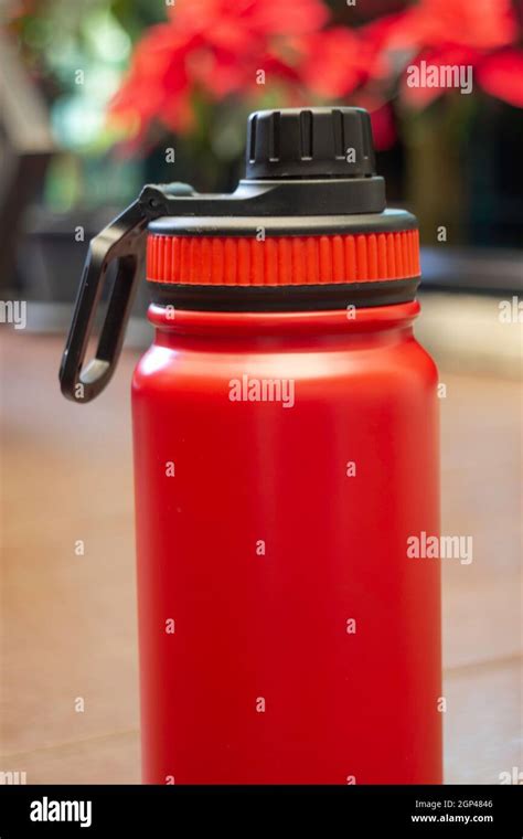 Thermos Bottles For Hot And Cold Drink Stock Photo Stock Photo Alamy