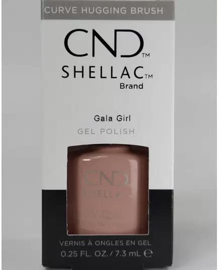 CND Shellac Gala Girl UV Gel Nail Polish L Gel Nails