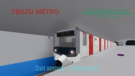 Tbilisi metro for ROBLOX - Game Download