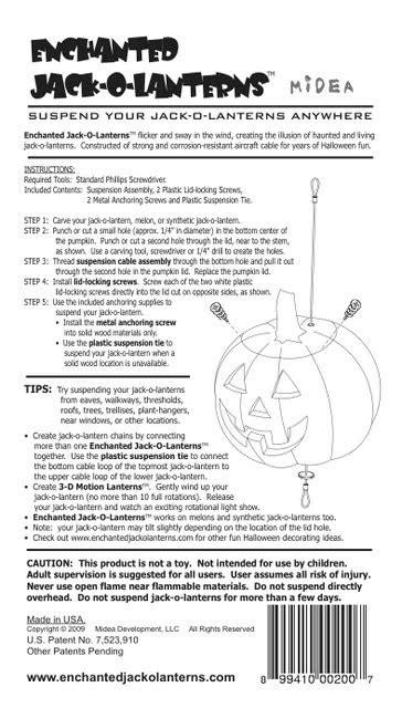 Floating Pumpkin Hanger Kits Suspend REAL Pumpkins Anywhere Photos Page