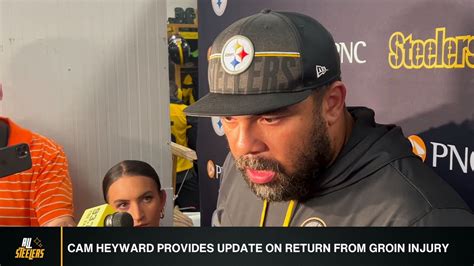 Steelers Cam Heyward Provides Update On Groin Injury Video Dailymotion