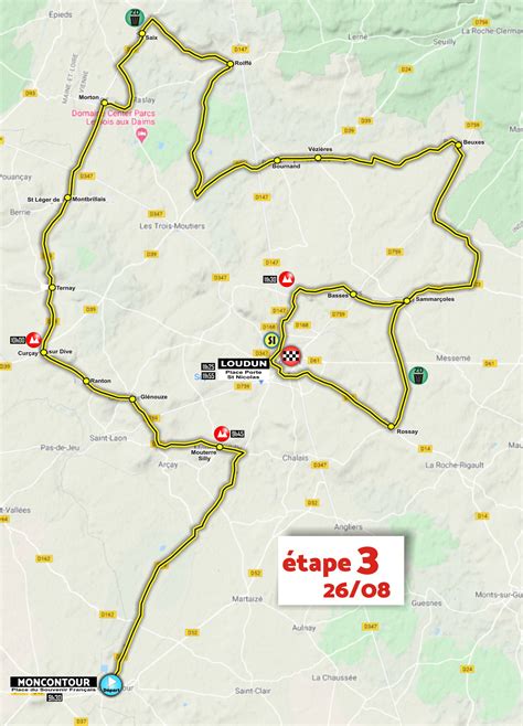 Tour Poitou Charentes Parcours Et Profils Des Tapes Videos De Cyclisme