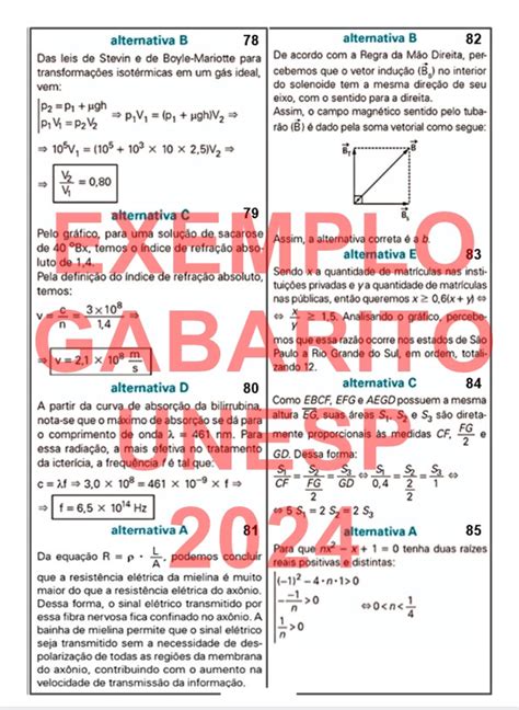 Unesp 1 Fase Provas 2013 A 2024 Gabarito Comentado Https