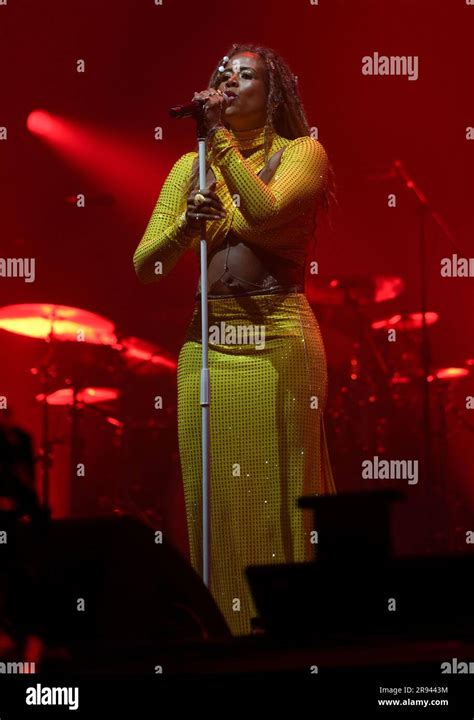 Kelis Headlining The West Holts Stage Glastonbury Festival