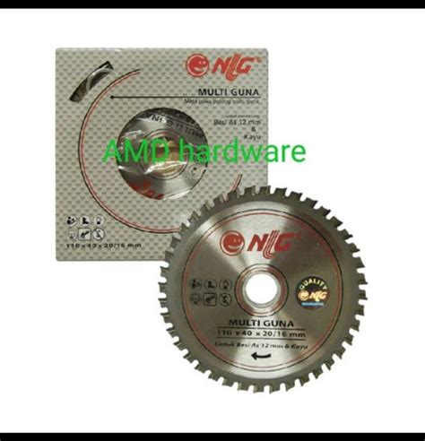 Jual Nlg Mata Gerinda Serba Guna Multi Cutter Cutting Tct Saw Blade