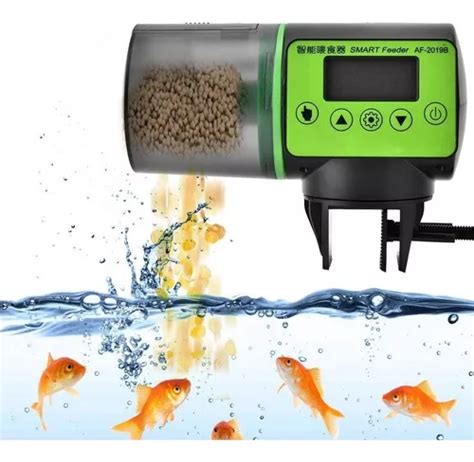 Alimentador Automático Para Aquário Dosador De Comida Peixes MercadoLibre