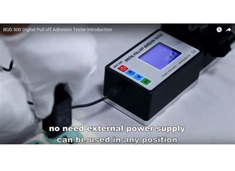 Bgd500 Digital Pull Of Adhesion Tester For Industrial Capacity 3000