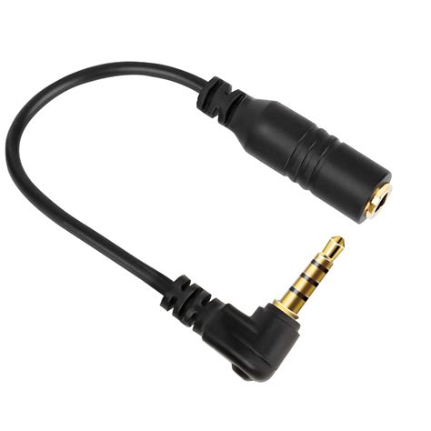 TRS To TRRS Converter Cable 3 5mm TRS To TRRS Adapter Microphone