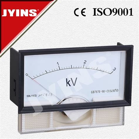 Round Analog Panel Kv Meter 59l19 China L Kv Meter And Panel Meter