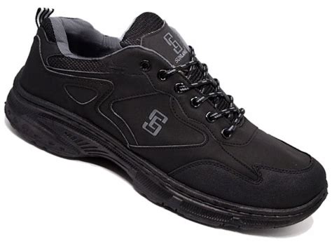 Buty Sportowe Trekkingowe Outdoor M Skie Sneakersy Czarne R