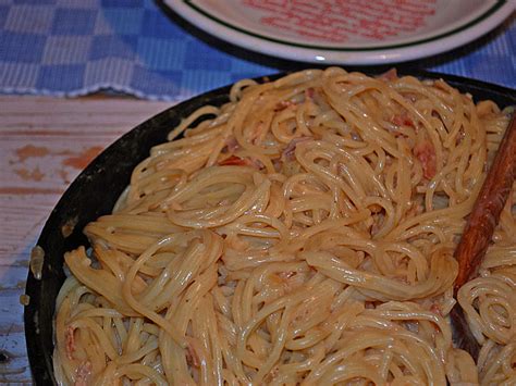 Spaghetti Nach Art Carbonara Von Mamatuktuk Chefkoch