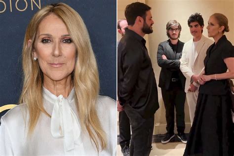 Céline Dion Makes Rare Public Appearance With Twin Sons At Hauser Concert