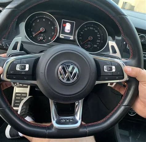 Extensor Paddle Shift Prata Vw Mk Golf Gti Alum Nio Evox Acess Rios