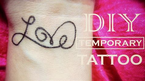 Fake Tattoo Pen Ideas Fake Tattoo Diy Diy Tattoo Fake Tattoos