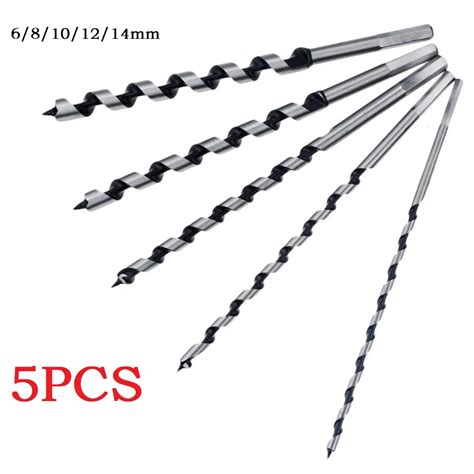 Pc Auger Drill Bit Mm Rolled Wood Brad Point Drill Bit Mm Bit