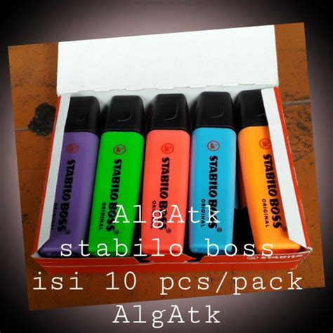 Jual Stabilo Boss Harga Untuk Pack Isi Pcs Shopee Indonesia