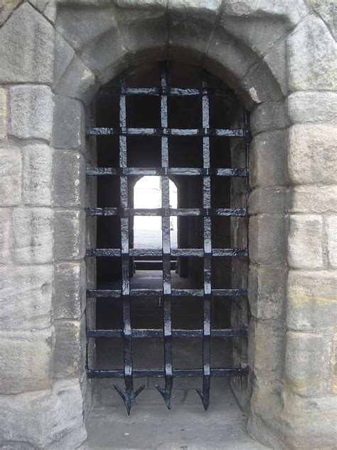 This What The Portcullis Would Have Looked Like The Portcullis Was A