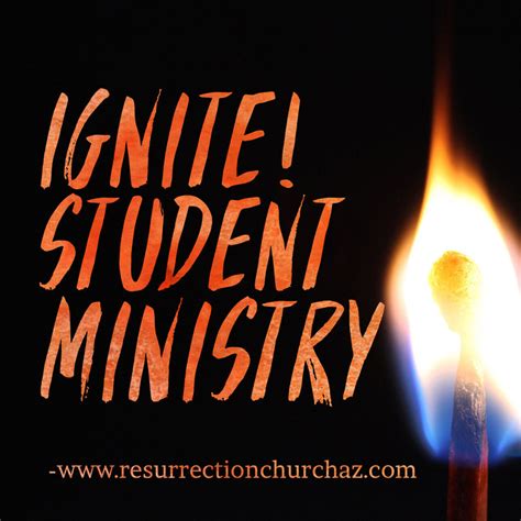 Ignite Student Ministry Ministries Resurrection Church Arizona