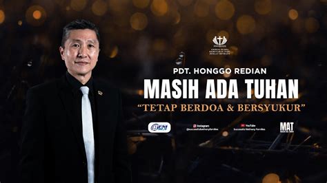 Masih Ada Tuhan Pdt Honggo Redian Tetap Berdoa Dan Bersyukur YouTube