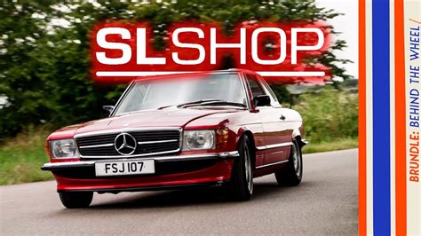 Sl Shop Mercedes Benz R Sl Restomod Driven Youtube