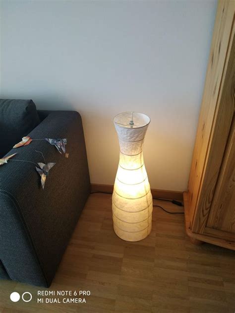 Wei E Stehlampe Ikea Aus Papier Kaufen Auf Ricardo