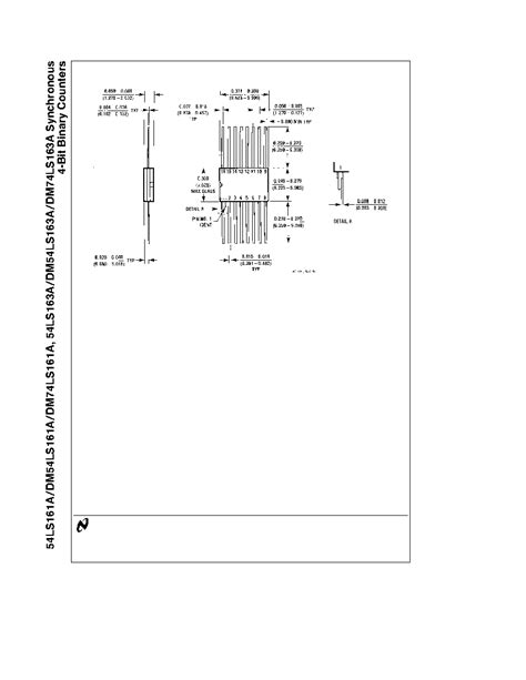 Ls A Datasheet Pages Nsc Synchronous Bit Binary Counters