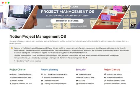 Project Management Os Template Notion Marketplace