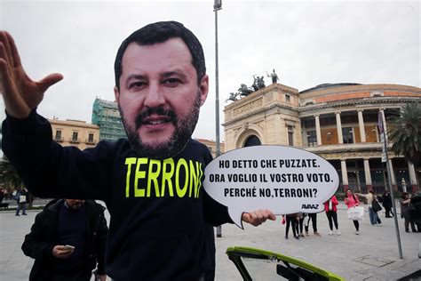 Il Finto Salvini A Palermo Guarda Le Foto Live Sicilia