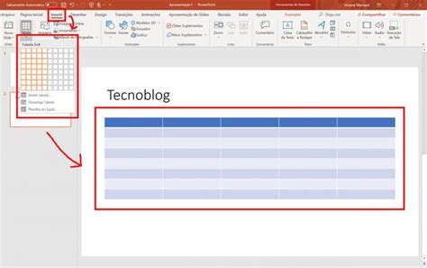 Como Fazer Tabela No Powerpoint Aplicativos E Software Tecnoblog