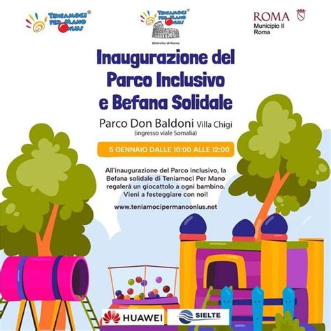 Inaugurato Parco Giochi Pubblico Per Bambini Con Disabilit Zona Roma