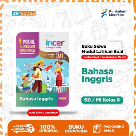 Jual Jp Books Buku Siswa Sekolah Modul Latihan Kurmer Soal Incer