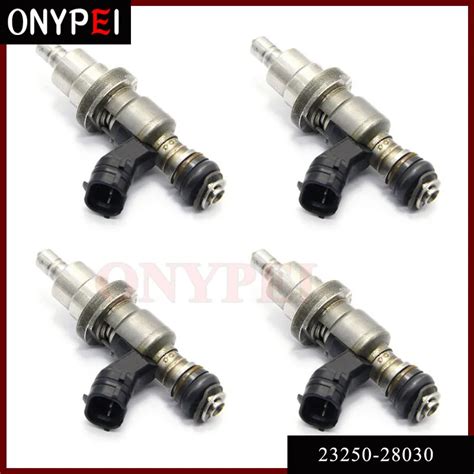 Set Of 4 Fuel Injectors 23250 28030 For Toyota Avensis RAV4 OPA VISTA