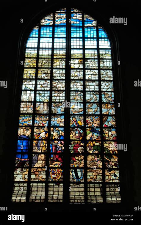 Th Century Stained Glass Windows De Sint Janskerk Saint Johns Church