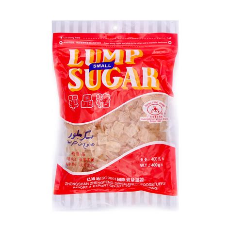 Zheng Feng Lump Sugar Yellow 400g Tuk Tuk Mart